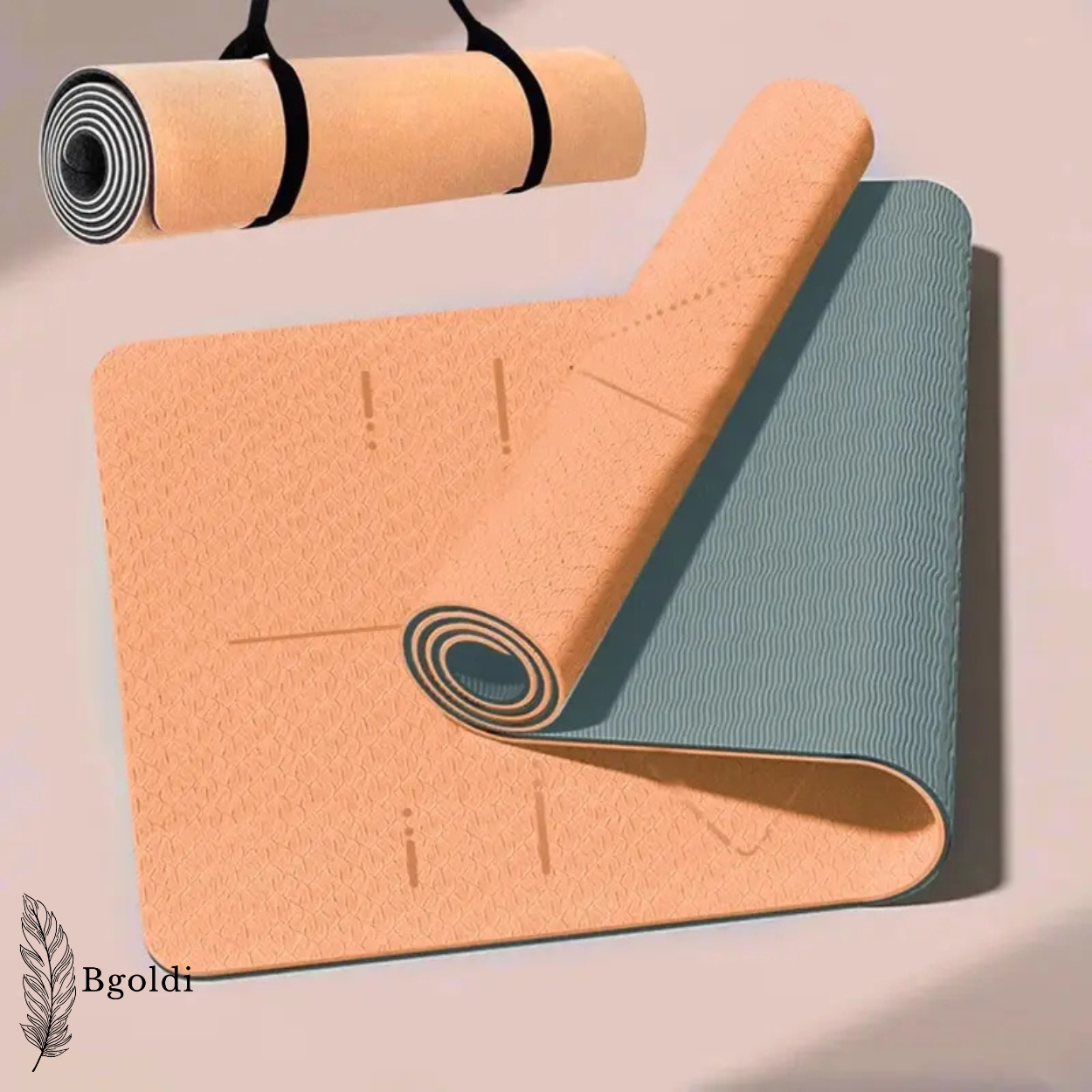 Yoga Mat β Non-Slip, Eco-Friendly, With Bag and Strap