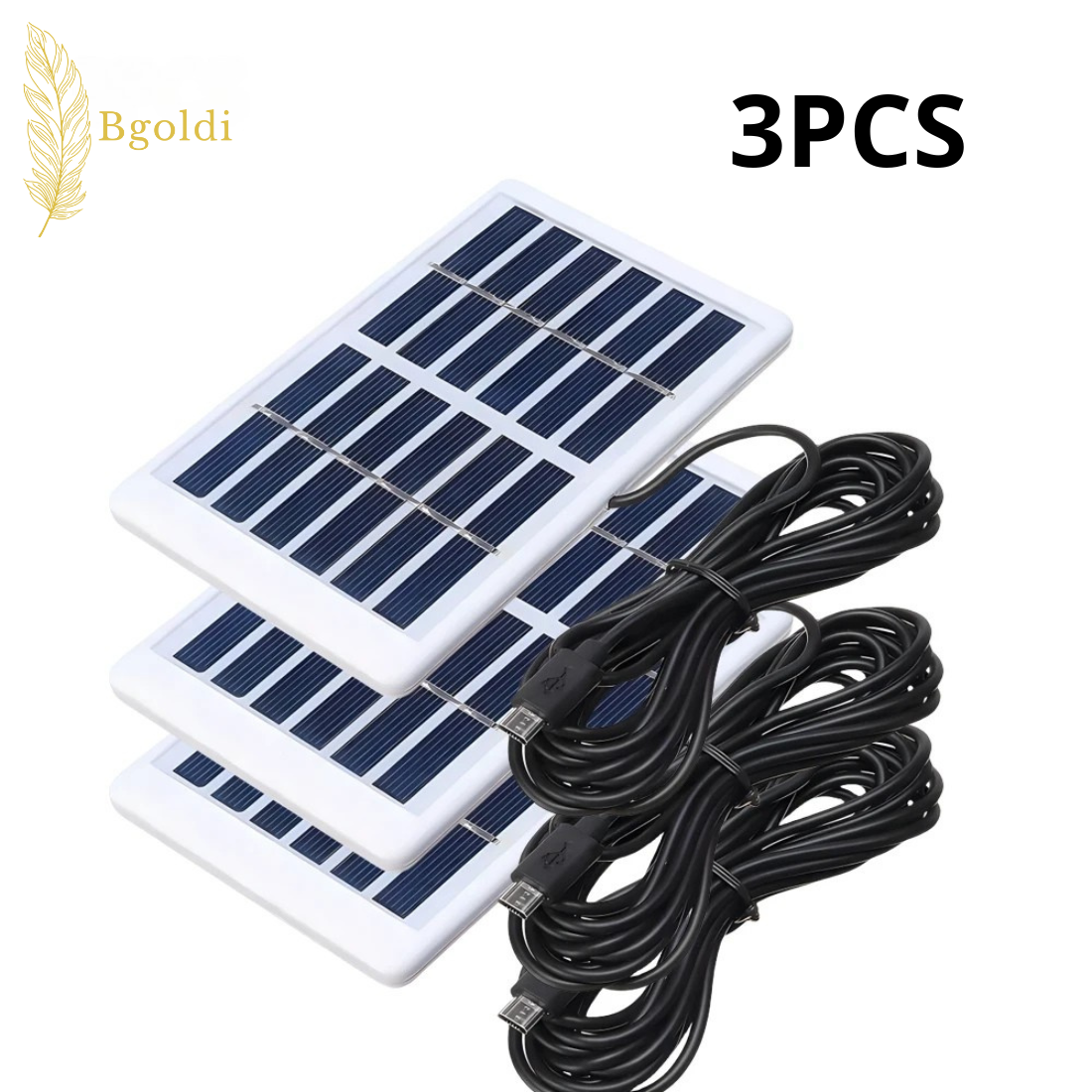 Mini 6V USB Solar Panel Charger – 1.2W Monocrystalline with Long Cable for DIY & Outdoor Projects