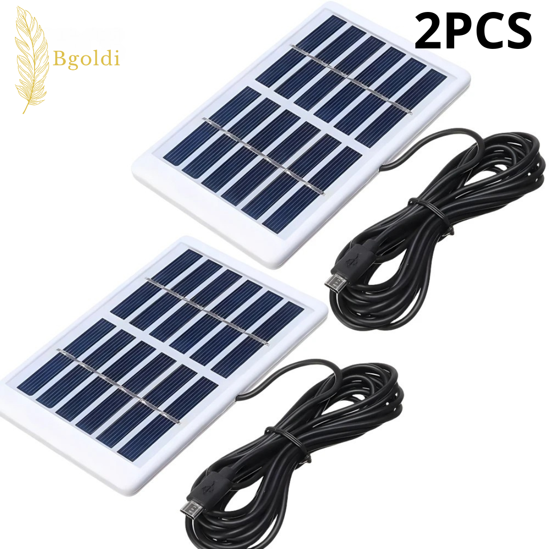 Mini 6V USB Solar Panel Charger – 1.2W Monocrystalline with Long Cable for DIY & Outdoor Projects