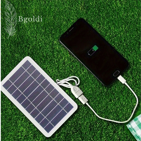 Mini 6V USB Solar Panel Charger – 1.2W Monocrystalline with Long Cable for DIY & Outdoor Projects
